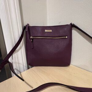 👜 Kate Spade Laurel Way Rima Crossbody Bag Eggplant Purple
